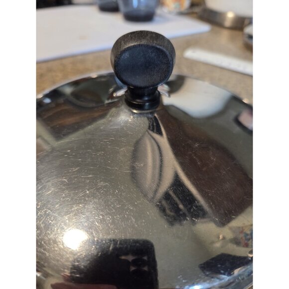 Vintage Farberware 6 1/2" Replacement Lid Only for Sauce Pan Pot Stainless - Picture 5 of 7